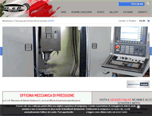 Tablet Screenshot of gebmeccanica.com